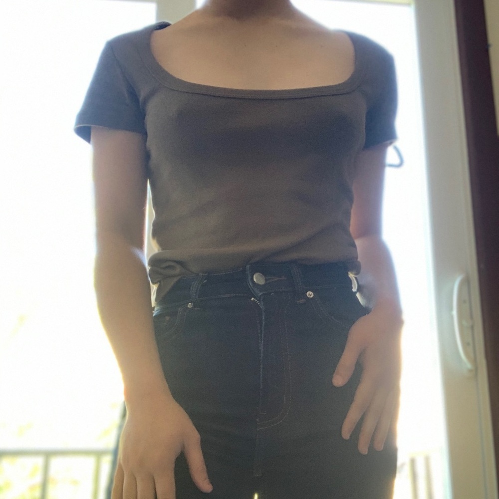 American Apparel Baby Rib Collection Top/S… - Picture 2 of 5
